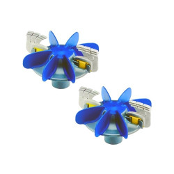 Kit Hélices + Brushs Zodiac MX8 MX9 MX6 (2 Ud) r0756300