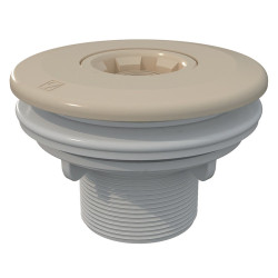 Return inlet nozzle Multiflow roscar for pools liner
