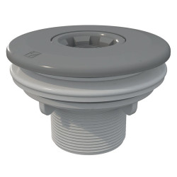 Return inlet nozzle Multiflow roscar for pools liner