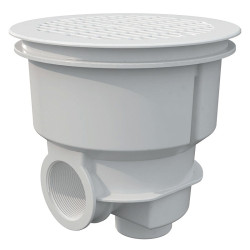 NORM ABS Main Drain with Flat Grille for Concrete Pools AstralPool