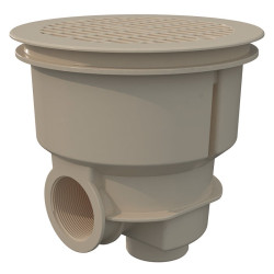 NORM ABS Main Drain with Flat Grille for Concrete Pools AstralPool