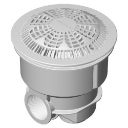 NORM ABS Main Drain with Anti-Vortex Grille for Concrete Pools AstralPool