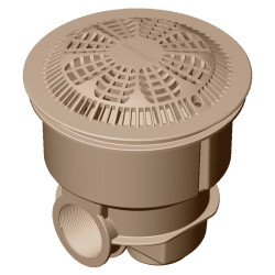 NORM ABS Main Drain with Anti-Vortex Grille for Concrete Pools AstralPool
