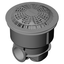NORM ABS Main Drain with Anti-Vortex Grille for Concrete Pools AstralPool