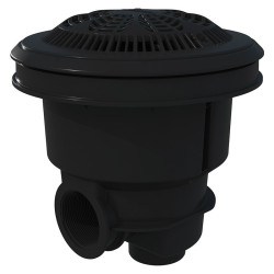 NORM Main Drain with Anti-Vortex Grille for liner and Prefabricated Pools
