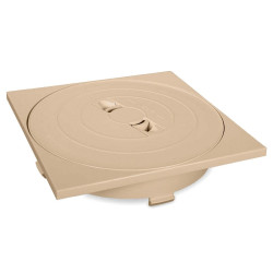circular lid and Frame Square Skimmer 17.5 L
