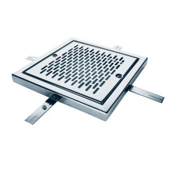 Square Stainless Steel Drainage Grille AISI-304