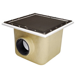 Main Drain 515x515 mm Pool Grille Stainless Steel liner and Prefabricated Pools
