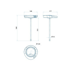Thermometer Analógico Sumergible AstralPool Shark