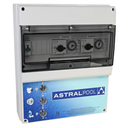 Cabinet Maniobra AstralPool 2 bombas and 2 focos with Transformador