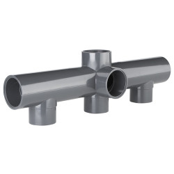 Colector for baterías válvulas en PVC