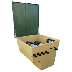 Pre-Assembled In-Ground Plant Room for Pools Ra AstralPool