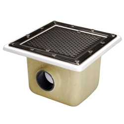 Main Drain Polyester+GRP 355x355 mm Pool liner and Prefabricated