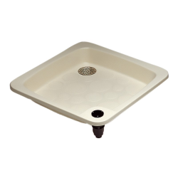 Shower Tray 80x80 with Anchor Ø43 AstralPool
