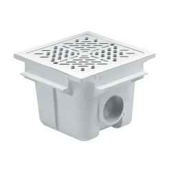 Main Drain with ABS Grille Square 210 X 210 mm AstralPool for Pisc. Concrete