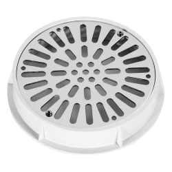Reja de drenaje piscina hormigón Ø200mm INOX