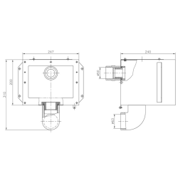 Cuerpo para skimmer A202 AstralPool