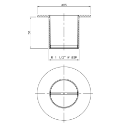 Suction Inlet Stainless Steel Concrete Pools
