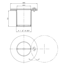 Suction Inlet Stainless Steel Concrete Pools