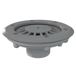 Adjustable Pool Floor Return Inlet for Prefabricated AstralPool Solvent-weld Exterior Ø63 Pn 6 Int. Ø50 mm White