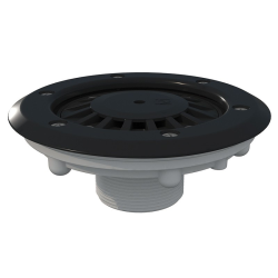 Adjustable Pool Floor Return Inlet for Prefabricated AstralPool Solvent-weld Exterior Ø63 Pn 6 Int. Ø50 mm White