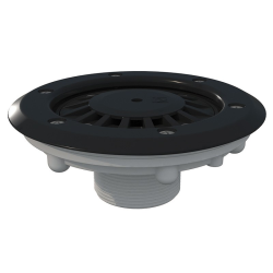 Boquilla de fondo para piscina prefabricada AstralPool Encolar exterior Ø63 PN 6 int. Ø50 mm Blanco