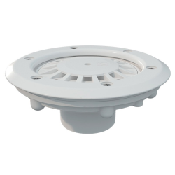 Adjustable Pool Floor Return Inlet for Prefabricated AstralPool Solvent-weld Exterior Ø63 Pn 6 Int. Ø50 mm White