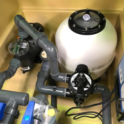 Pre-Assembled In-Ground Plant Room for Pools Ra AstralPool