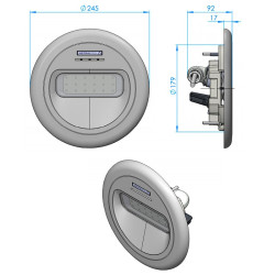 Lampara LumiPlus Design foco proyector LED piscina AstralPool