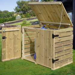 Caseta Local Técnico Madera Gre