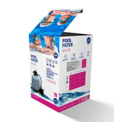 Filter Sand GRE Kit Pool Filter with Pre-filter and Pump