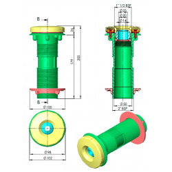 Nozzle Return for Paneles 15 cm AstralPool
