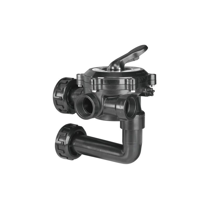 Multiport Valve Flat Side 1½" with Coupling a Filter AstralPool