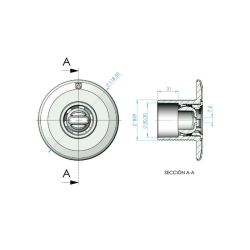 Nozzle Norm Abs Concrete Pools AstralPool