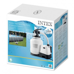 Depuradora de arena Intex con Clorador Salino Eco Intex 11 g/h 56800 l/h