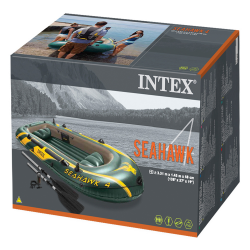 Bote de recreo Hinchable Intex Seahawk 4 351x145x48 cm 68351NP