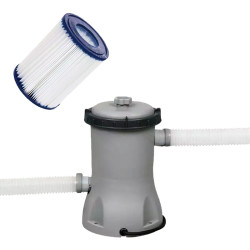 Above-ground pool Bestway 400 x 211 x 81 cm with filter unit