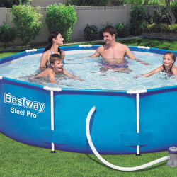 Piscina Bestway Steel Pro 305 x 76 cm con depuradora