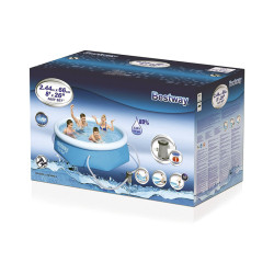 Piscina Bestway Fast Set 244 x 66 cm con depuradora