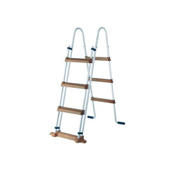 Above-ground pool Sicilia Ovalada Acero Imitación Madera 500 x 300 x 120 cm