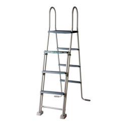 Above-ground pool Gre Pacific Ovalada Acero Imitación Madera