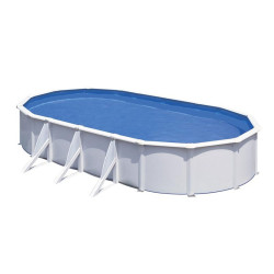 Piscina Desmontable Gre Fidji Plus Ovalada de Acero chapa blanca