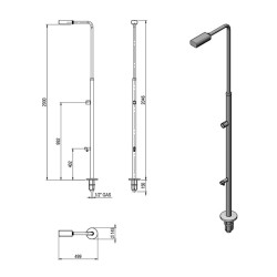 Ducha Pool Angel AstralPool with Lavapies