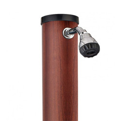 Ducha Solar 20 L Gre PVC Aspecto Madera AR1020 W