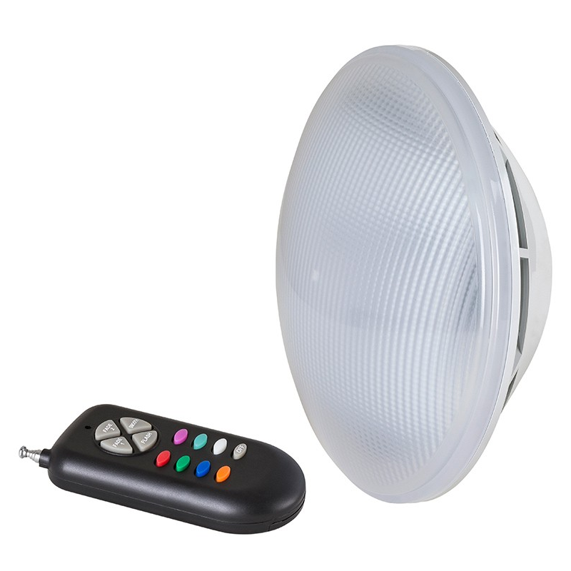 Lámpara LED PAR56 RGB + mando