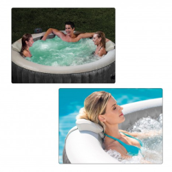 Spa inflatable Intex PureSpa Greywood Deluxe 196 x 71 cm 28440EX