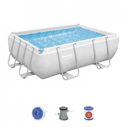 Pool Bestway Power Steel 282 x 196 x 84 cm with filter unit