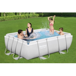 Pool Bestway Power Steel 282 x 196 x 84 cm with filter unit