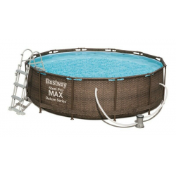 Piscina Desmontable Bestway Steel Pro MAX Rattan Ø 366 x 100 cm