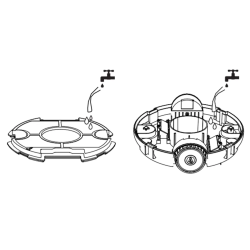 Pool cleaner Electric bateria Rumboo Aquajack 600